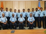 IAF flags in mountaineering team