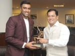R Ashwin receives Arjuna Award from Sports Minister