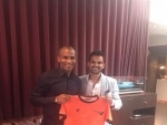 Delhi Dynamos unveiled Florent Malouda in EPL
