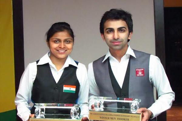 Pankaj Advani , Amee Kamani win Sr. National Snooker title