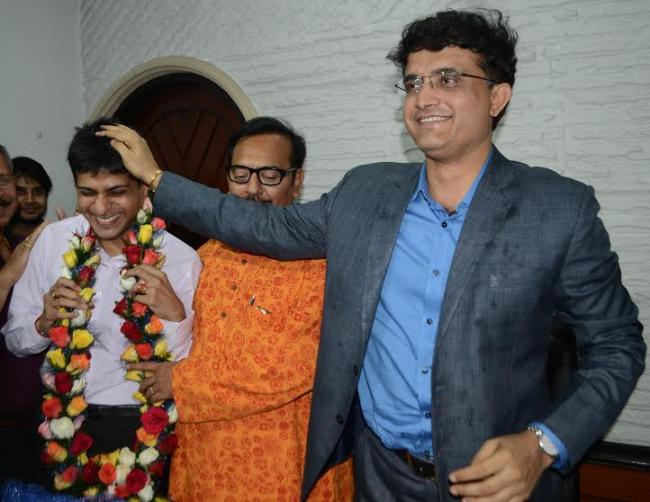 Sourav Ganguly elected as CAB president