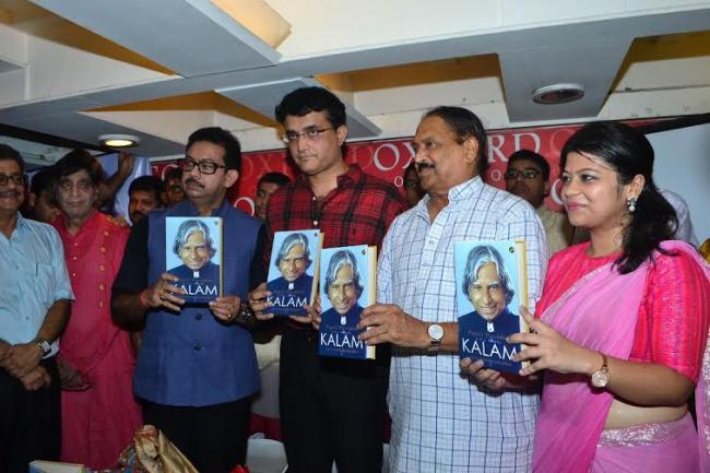 Sourav Ganguly launches book on APJ Abdul Kalam