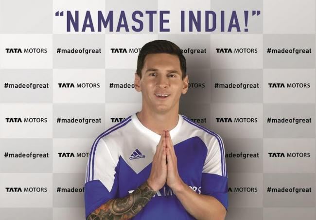 Tata Motors partners footballer Lionel Messi as the global brand ambassador for its passenger vehicles