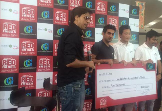 93.5 RED FM, Gautam Gambhir Foundation support Indian ice hockey team