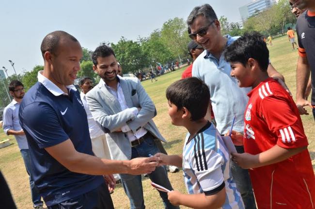 Delhi Dynamos FC celebrates AFC Grassroots Day