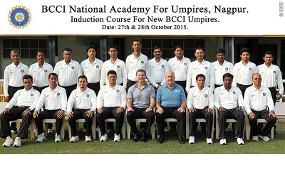 BCCI inducts new umpires