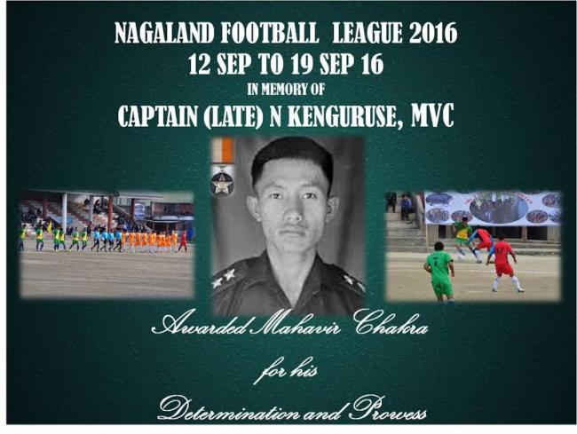 Army to honour Captain (late) N Kenguruse, MVC through Nagaland Football League 