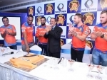 TVS Tyres , Gujarat Lions celebrate their association in IPL 9