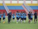 Indian team practice in Delhi