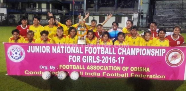  Manipur Overpower Haryana To Win Junior NFC 2016-17