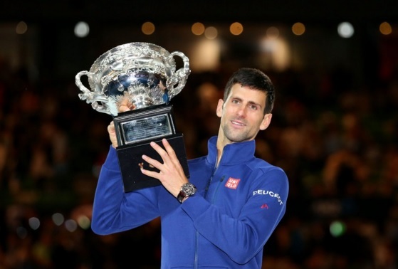 Novak Djokovic beats Britain's James Ward in his Wimbledon opener