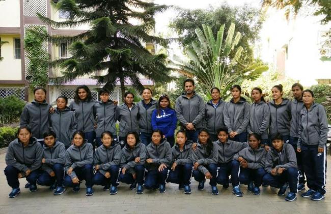 Indian women's team reach Siliguri