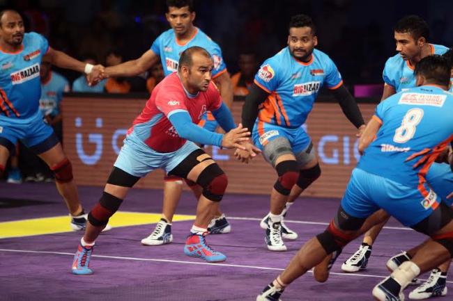 Jaipur Pink Panthers record a thrilling win over Bengal Warriors