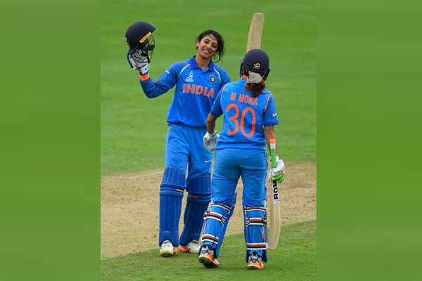 Women's World Cup: Mandhana hits century, India beat Windies by seven wickets