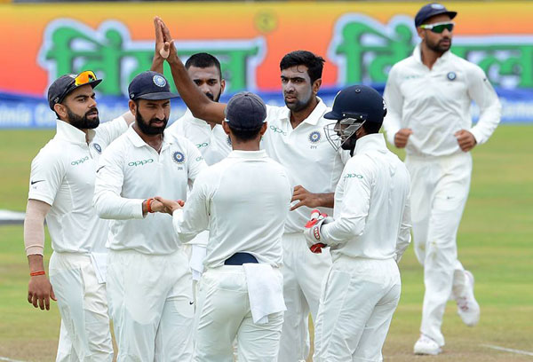 Pallekele Test: India need six more wickets to win against Sri Lanka