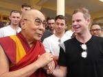 Steve Smith meets Dalai Lama