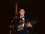 Ronaldo beats Messi to win fifth Ballon d'Or award