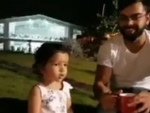 Virat Kohli enjoys spending time with Ziva, shares video