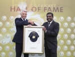 Muralidaran formally inducted into ICC Cricket Hall of Fame