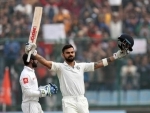Kohli slams sixth double ton in Kotla, India lead Sri Lanka by mammoth 405 runs