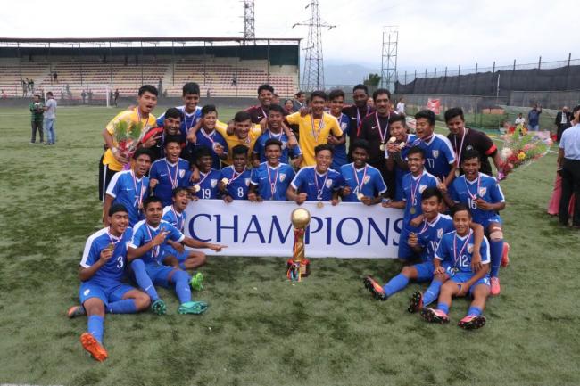 India become SAFF U-15 champions