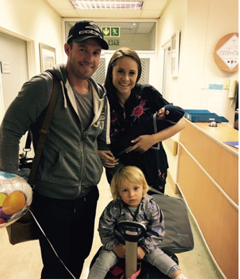 AB de Villiers welcomes second child