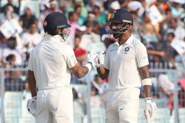 India-Sri Lanka Test: Dhawan, KLRahul give India strong start in second innings