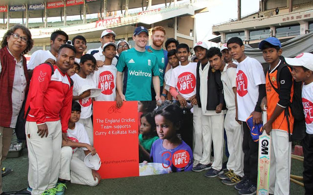 England team launches â€œCurry 4 Kolkata Kidsâ€