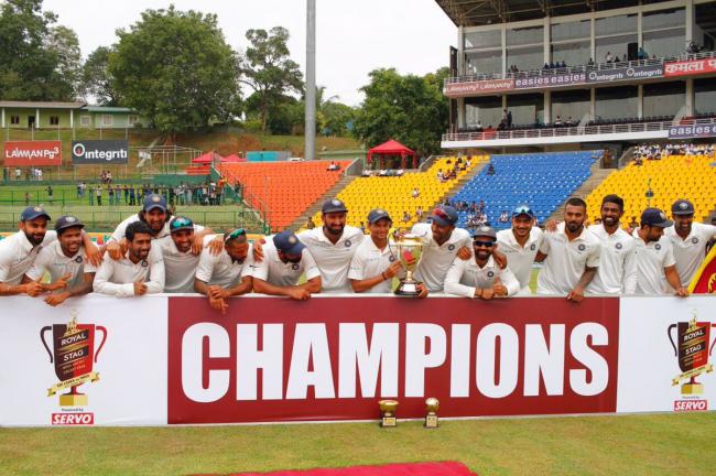 Indian team celebrate Independence Day in Kandy