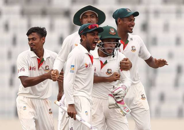 Bangladesh register dramatic test win against Australia by 20 runs