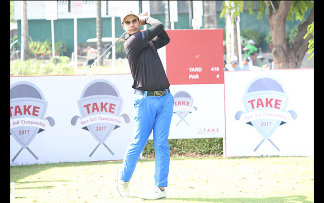 Shubhankar Sharma continues in the lead, Divyanshu Bajaj joins him at the top on day two of TAKE Open