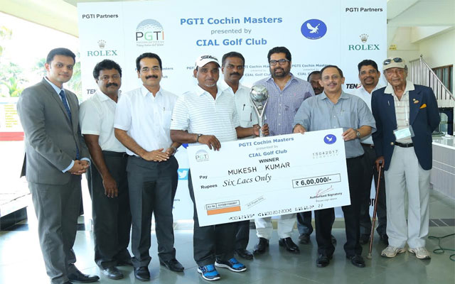 Mukesh Kumarâ€™s class act helps him bag his second title at the PGTI Cochin Masters presented by CIAL Golf Club