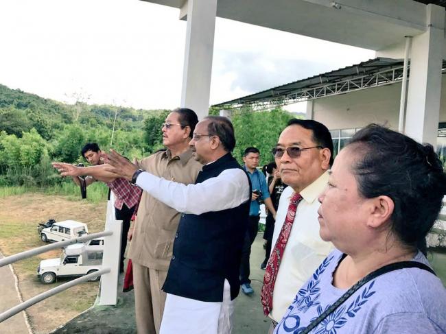 Union Sports Minister Vijay Goel concludes 2-day visit to Mizoram 