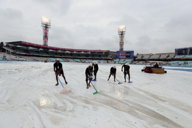 Kolkata Test: Play for Day 2 called off due to rain, India 74/5 at stumps