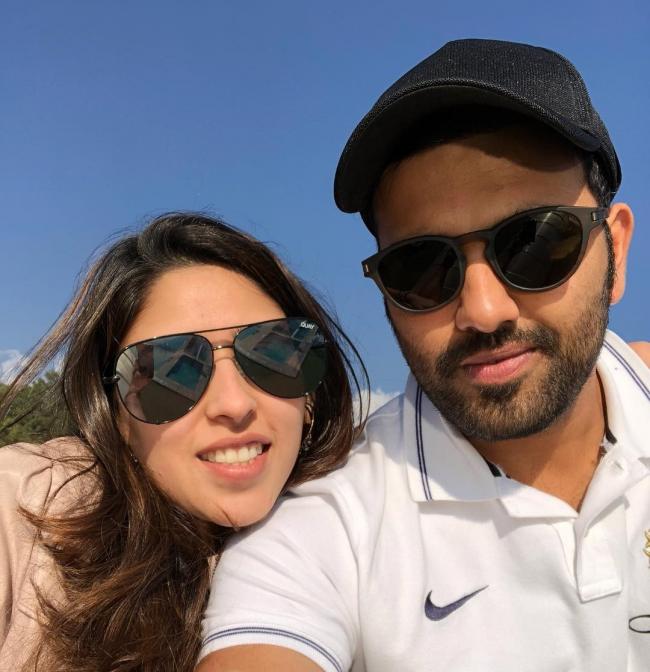 Ahead of ODI series, Rohit Sharma spends time with wife Ritika