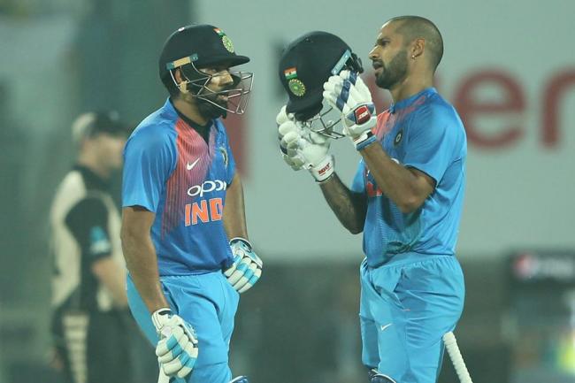 First T20I: Rohit, Dhawan power India to beat New Zealand by 53 runs