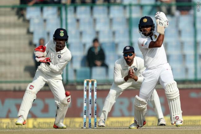 Delhi Test: Sri Lanka 119/4 at lunch, need 291 runs to win