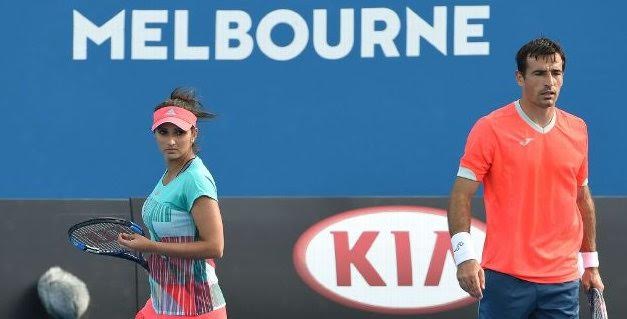 Sania Mirza and Dodig enter second round of Australia Open mixed doubles 