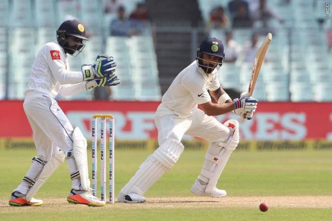 Kolkata Test: Kohli hits hundred, India set 231 as target for SL