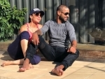 Shikhar Dhawan spends quality time with wife Ayesha