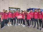 Indian team lands in China for international friendly 