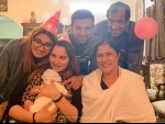Shoaib Malik posts cute images of Sania Mirza's birthday celebration