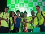 Actor Mandira Bedi flags off sixth edition of Oxfam India Trailwalker in Mumbai