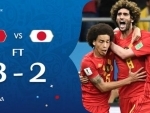 Belgium beat spirited Japan to qualify for quarter-finals 