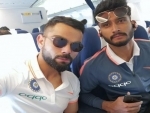 Virat Kohli and his men off to Vizag for second ODI against Windies