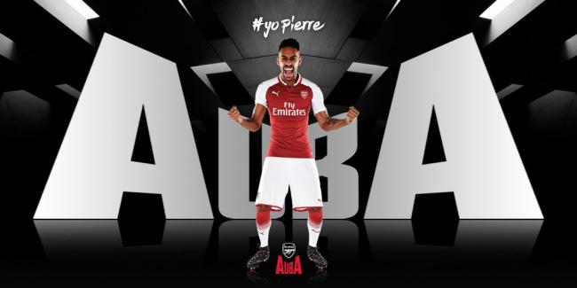 Arsenal signs Gabon striker Pierre-Emerick Aubameyang 