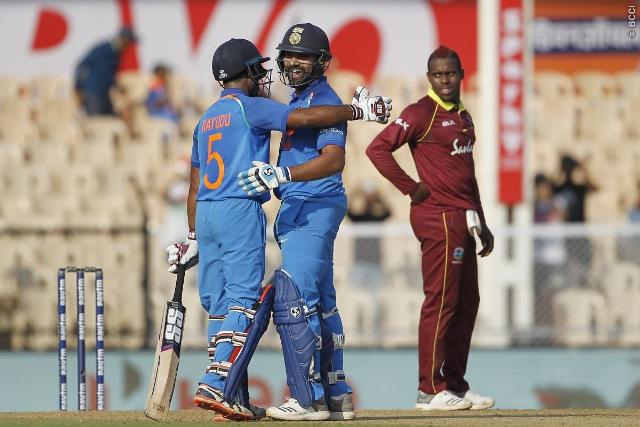 Rohit Sharma, Ambati Rayudu score centuries, power India to 377/5 against West Indies
