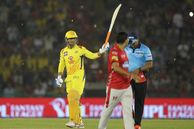 MS Dhoni's gutsy knock in vain as Kings beat CSK by four runs