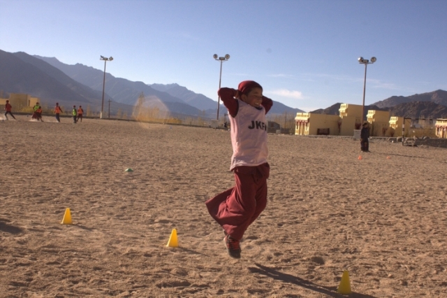 AIFF gives young monks in Leh a taste of 'beautiful game'