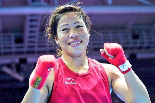 MC Mary Kom wins gold medal in CWG
